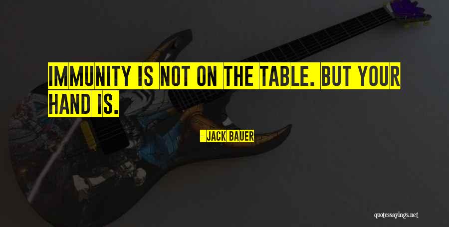 On Immunity Quotes By Jack Bauer On Immunity Quotes By Jack Bauer