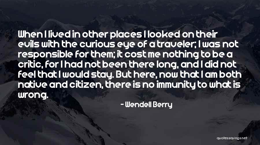 On Immunity Quotes By Wendell Berry On Immunity Quotes By Wendell Berry