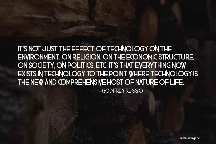 On Life And Politics Quotes By Godfrey Reggio On Life And Politics Quotes By Godfrey Reggio