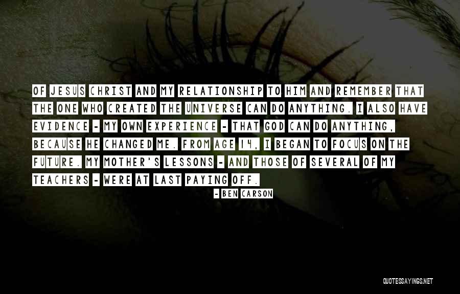 On Off Relationship Quotes By Ben Carson On Off Relationship Quotes By Ben Carson