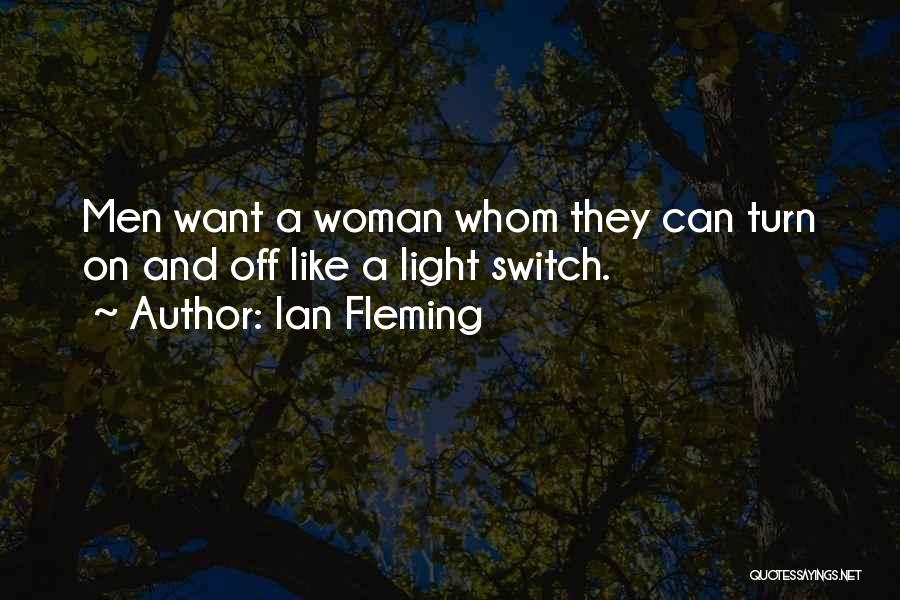 On Off Switch Quotes By Ian Fleming