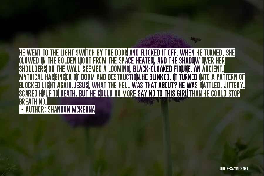 On Off Switch Quotes By Shannon McKenna