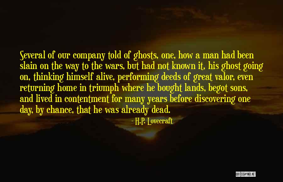 On Our Way Home Quotes By H.P. Lovecraft On Our Way Home Quotes By H.P. Lovecraft