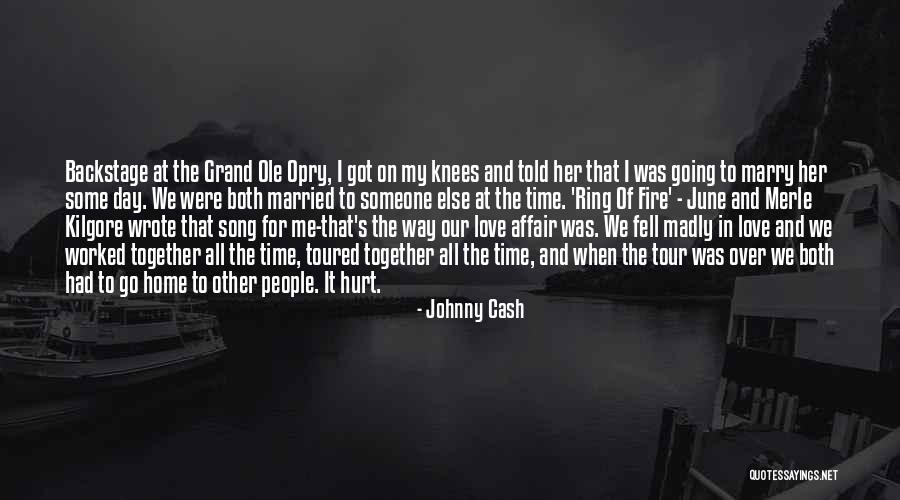 On Our Way Home Quotes By Johnny Cash On Our Way Home Quotes By Johnny Cash