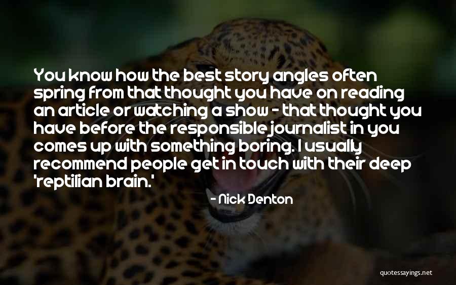 On Reading Quotes By Nick Denton On Reading Quotes By Nick Denton