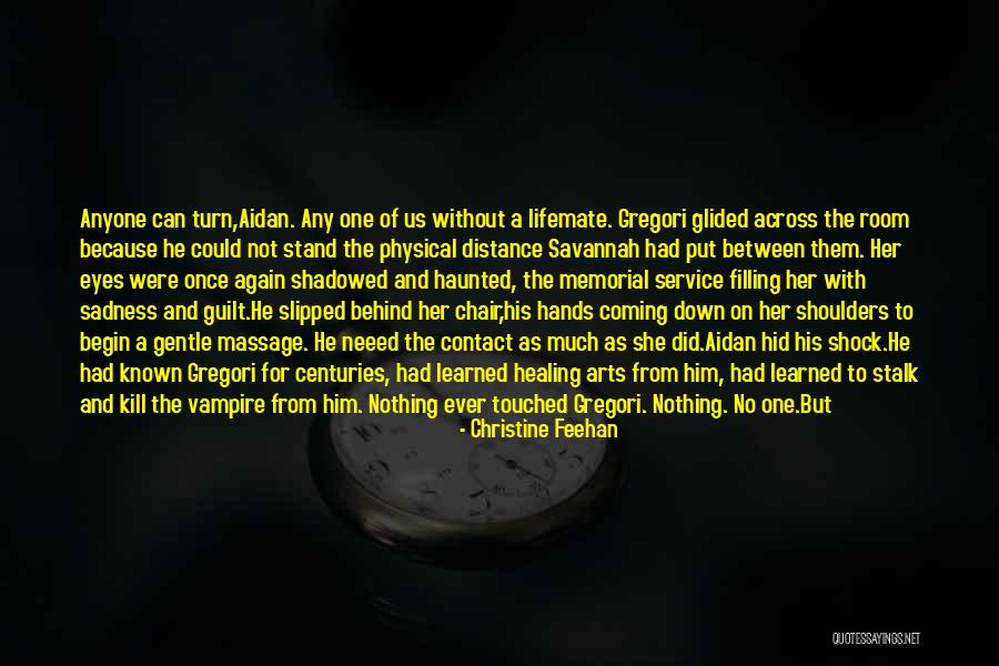 On Sadness Quotes By Christine Feehan On Sadness Quotes By Christine Feehan