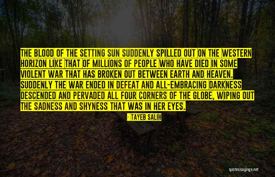 On Sadness Quotes By Tayeb Salih On Sadness Quotes By Tayeb Salih