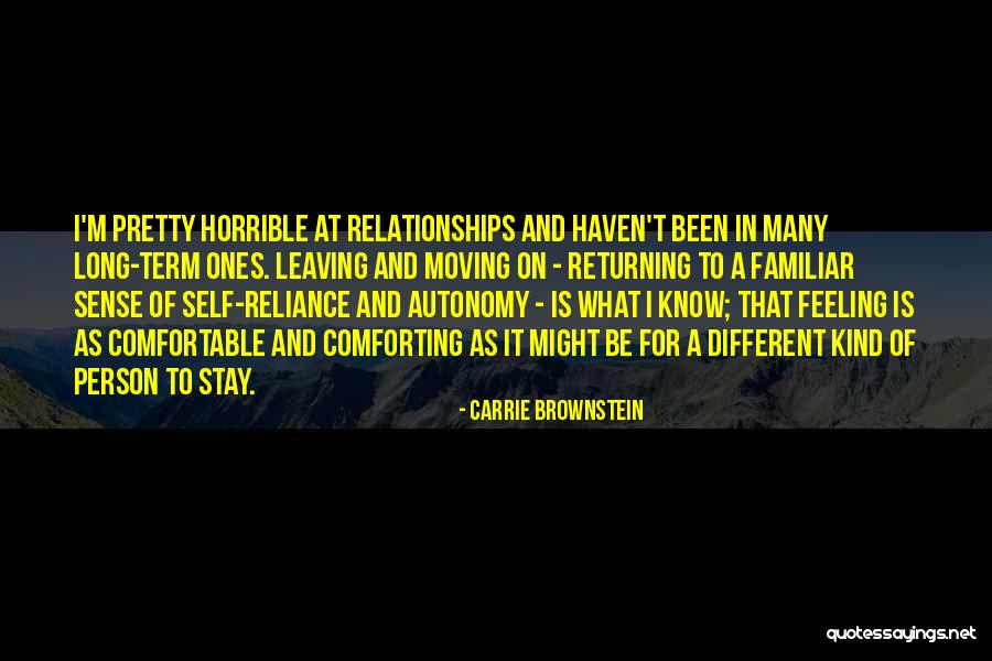On Self Reliance Quotes By Carrie Brownstein On Self Reliance Quotes By Carrie Brownstein