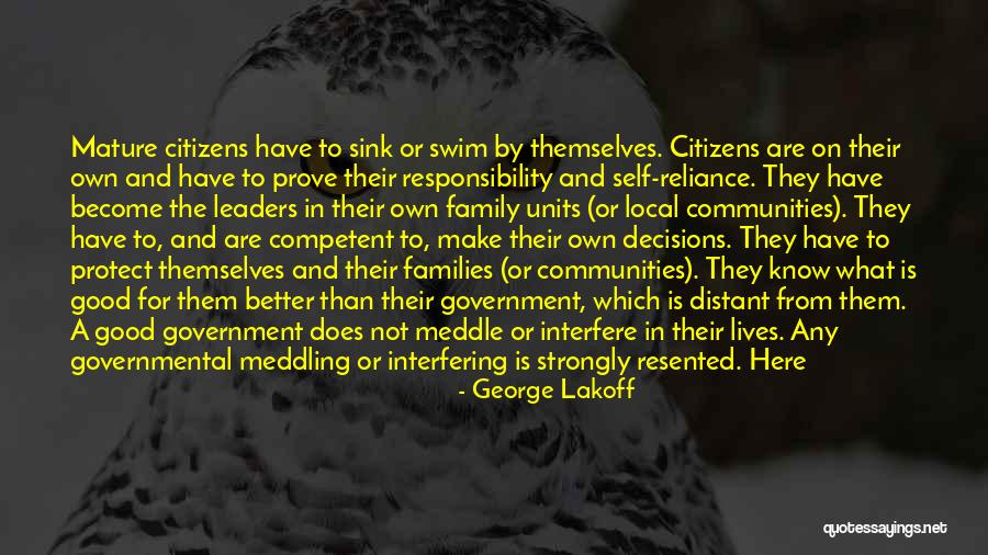 On Self Reliance Quotes By George Lakoff On Self Reliance Quotes By George Lakoff