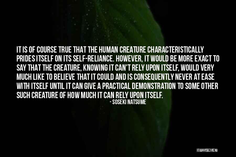 On Self Reliance Quotes By Soseki Natsume On Self Reliance Quotes By Soseki Natsume