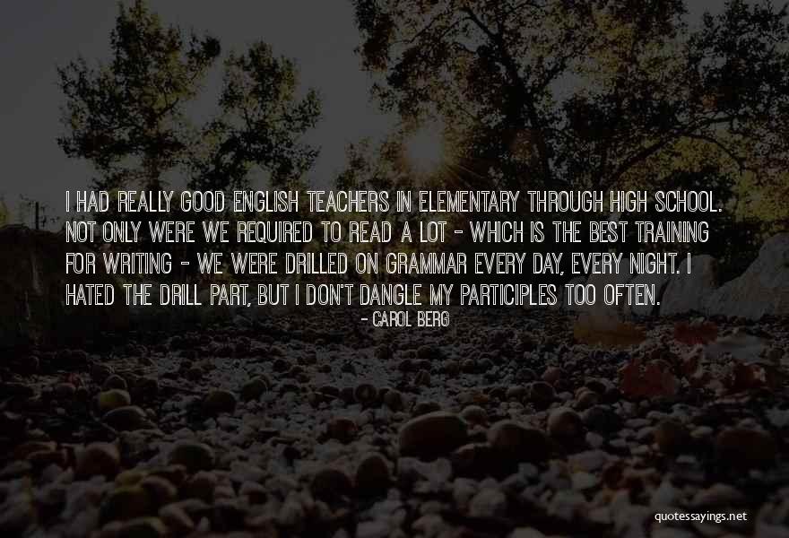 On Teachers Day Quotes By Carol Berg