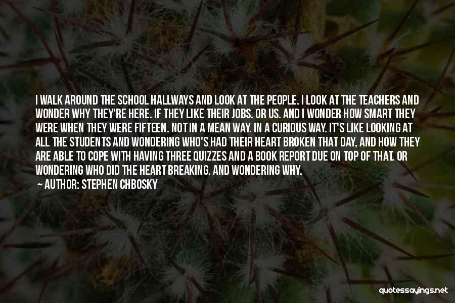 On Teachers Day Quotes By Stephen Chbosky