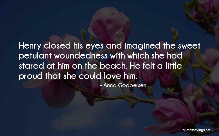 On The Beach Love Quotes By Anna Godbersen