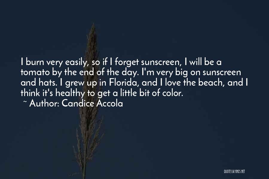 On The Beach Love Quotes By Candice Accola