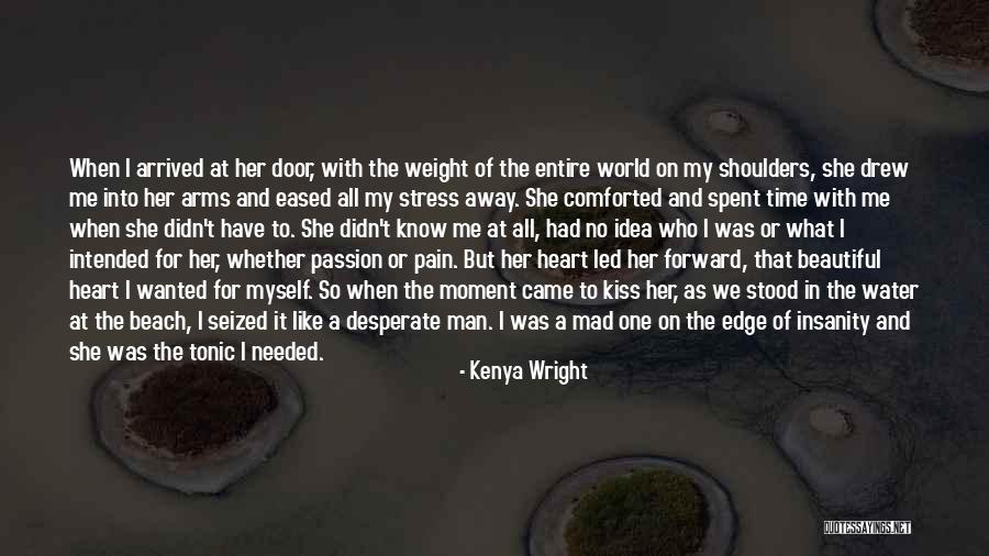 On The Beach Love Quotes By Kenya Wright