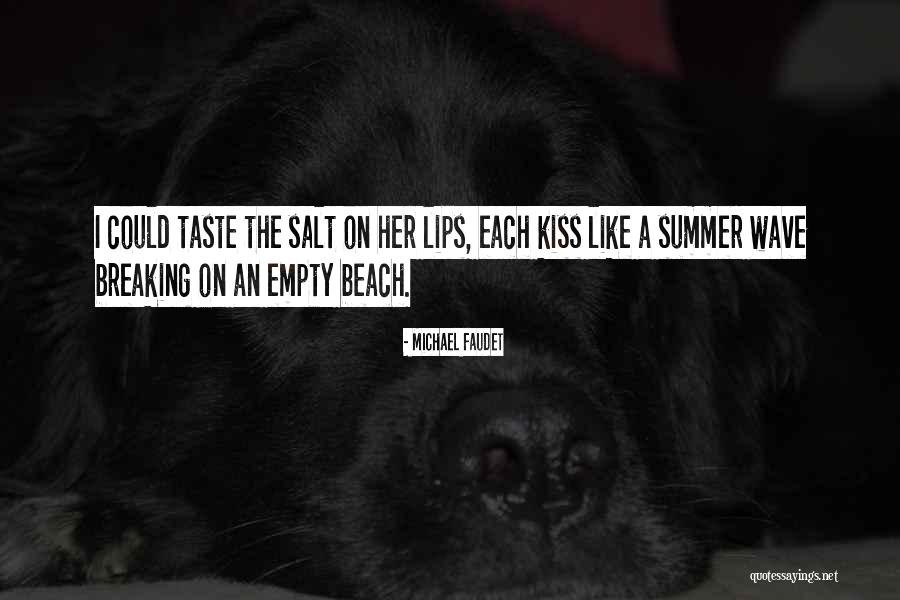 On The Beach Love Quotes By Michael Faudet