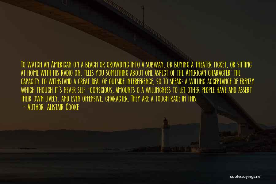 On The Beach Quotes By Alistair Cooke