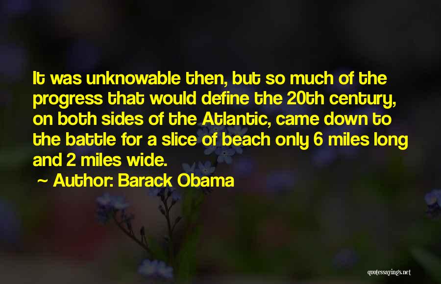 On The Beach Quotes By Barack Obama