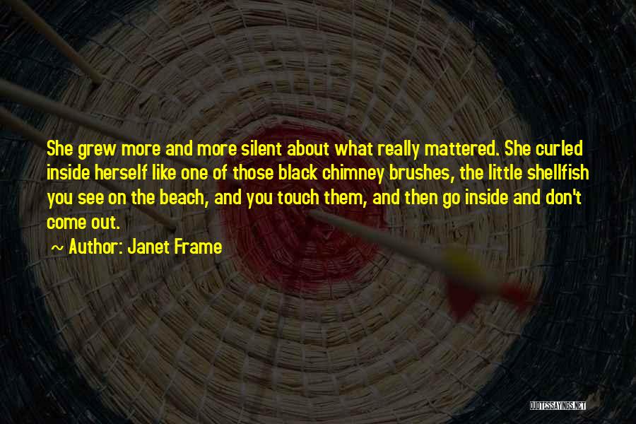 On The Beach Quotes By Janet Frame