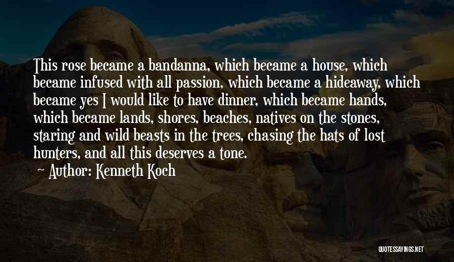 On The Beach Quotes By Kenneth Koch