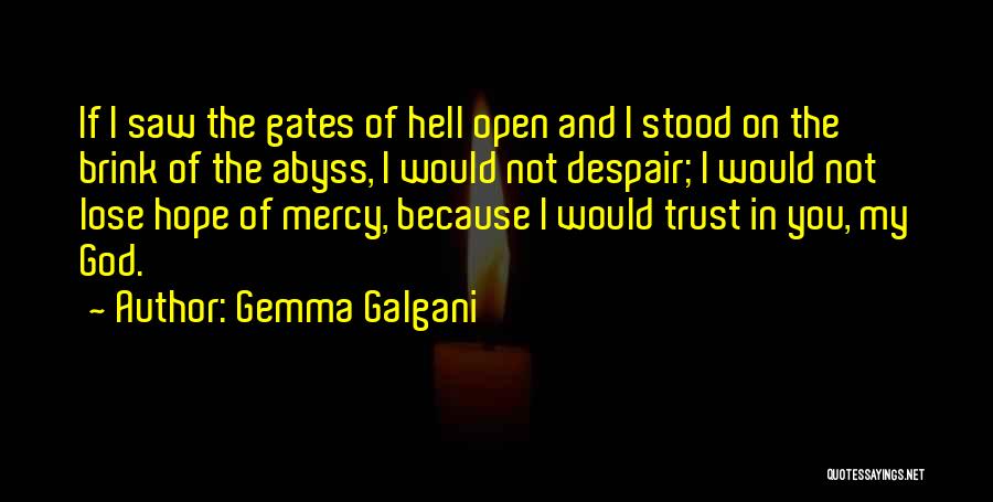 On The Brink Quotes By Gemma Galgani
