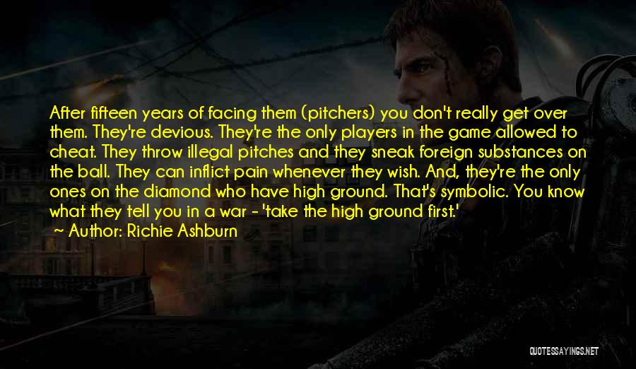 On The Ground Quotes By Richie Ashburn
