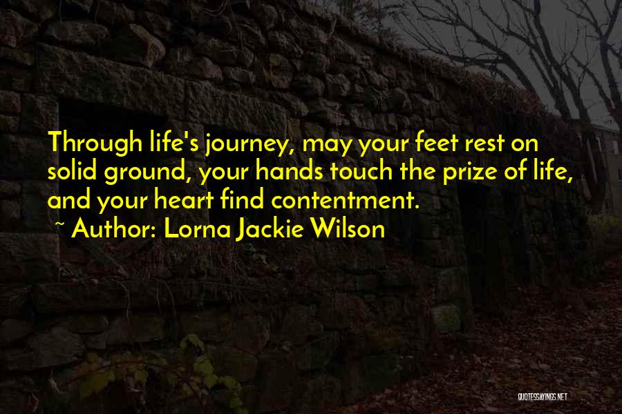 On The Journey Of Life Quotes By Lorna Jackie Wilson