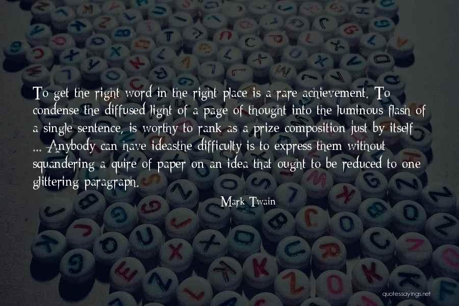 On The Page Quotes By Mark Twain On The Page Quotes By Mark Twain