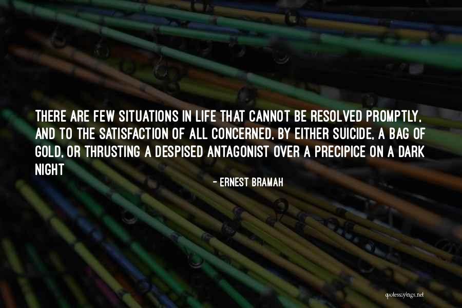 On The Precipice Quotes By Ernest Bramah On The Precipice Quotes By Ernest Bramah