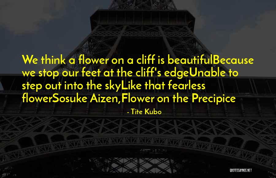 On The Precipice Quotes By Tite Kubo On The Precipice Quotes By Tite Kubo