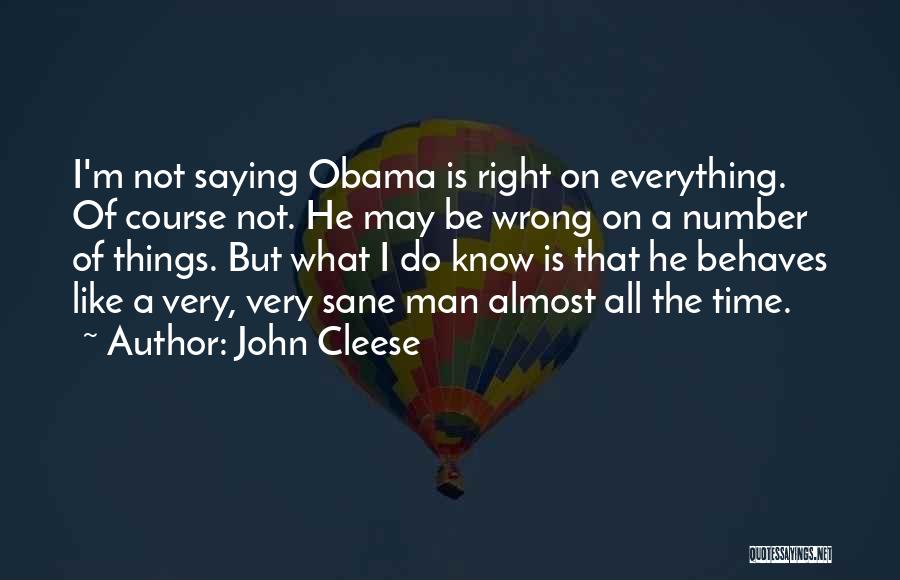 On The Right Time Quotes By John Cleese