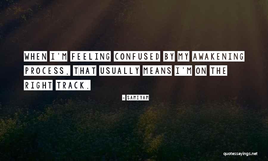 On The Right Track Quotes By Samiyam On The Right Track Quotes By Samiyam