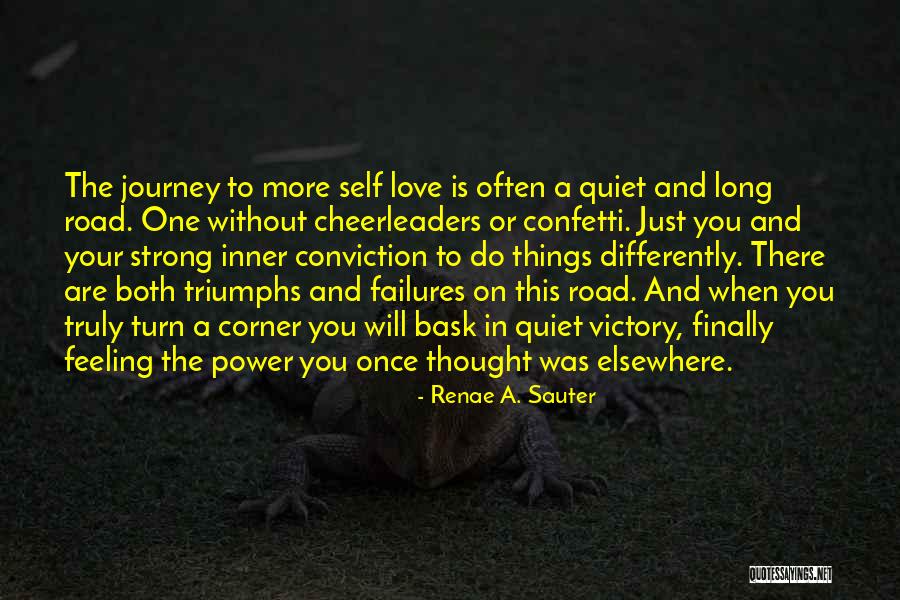 On The Road Love Quotes By Renae A. Sauter