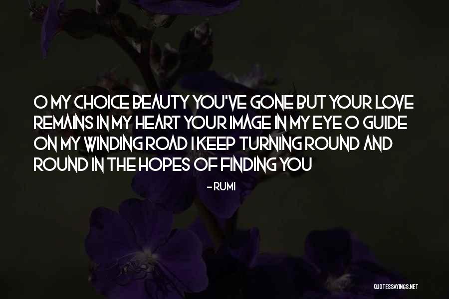 On The Road Love Quotes By Rumi