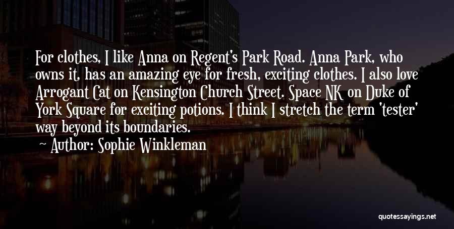 On The Road Love Quotes By Sophie Winkleman