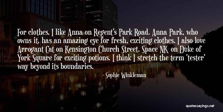 On The Road Love Quotes By Sophie Winkleman