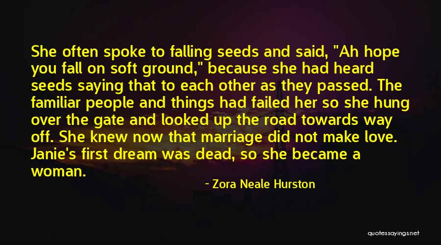 On The Road Love Quotes By Zora Neale Hurston