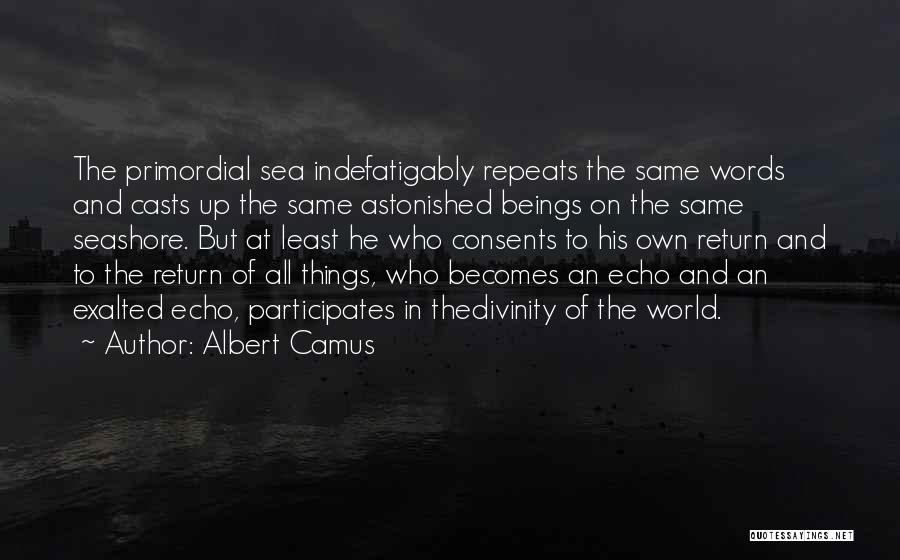 On The Sea Quotes By Albert Camus