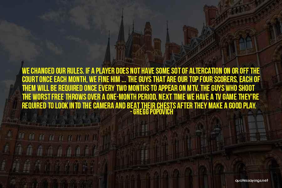 On The Top Quotes By Gregg Popovich On The Top Quotes By Gregg Popovich