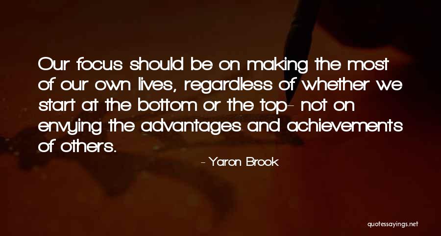 On The Top Quotes By Yaron Brook