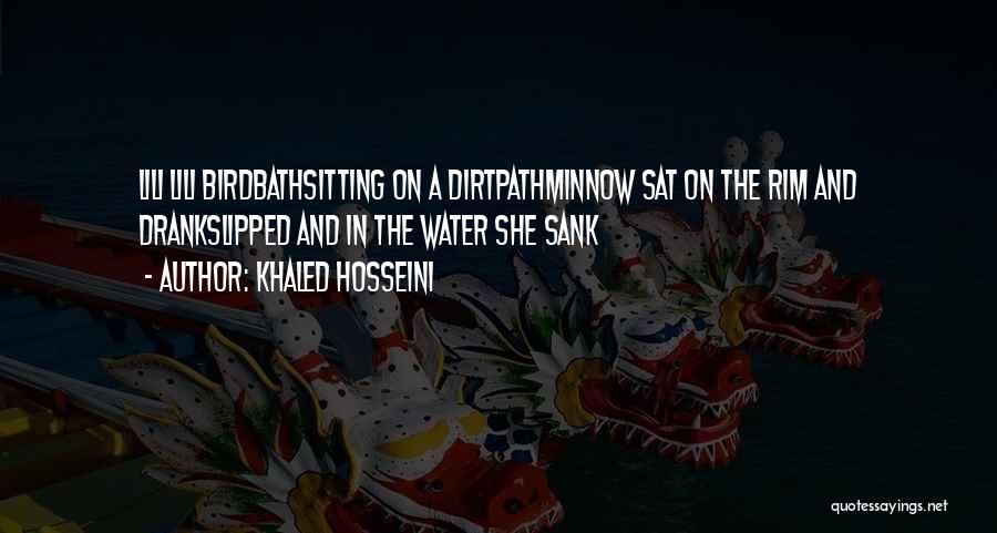 On The Water Quotes By Khaled Hosseini