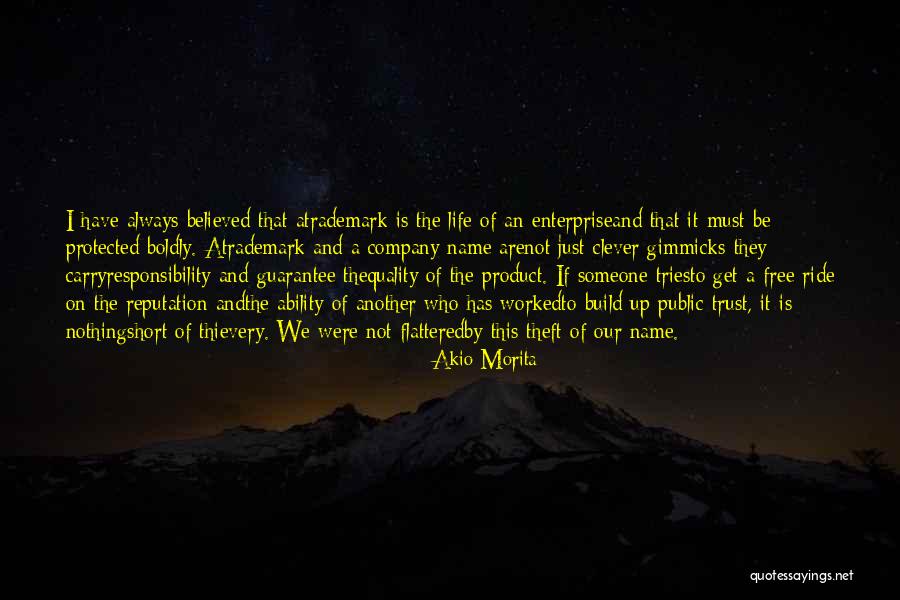 On Theft Quotes By Akio Morita On Theft Quotes By Akio Morita