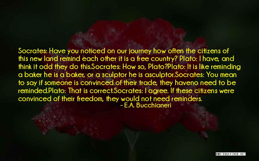 On This Journey Quotes By E.A. Bucchianeri On This Journey Quotes By E.A. Bucchianeri
