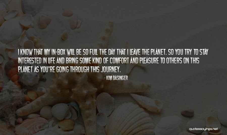 On This Journey Quotes By Kim Basinger On This Journey Quotes By Kim Basinger