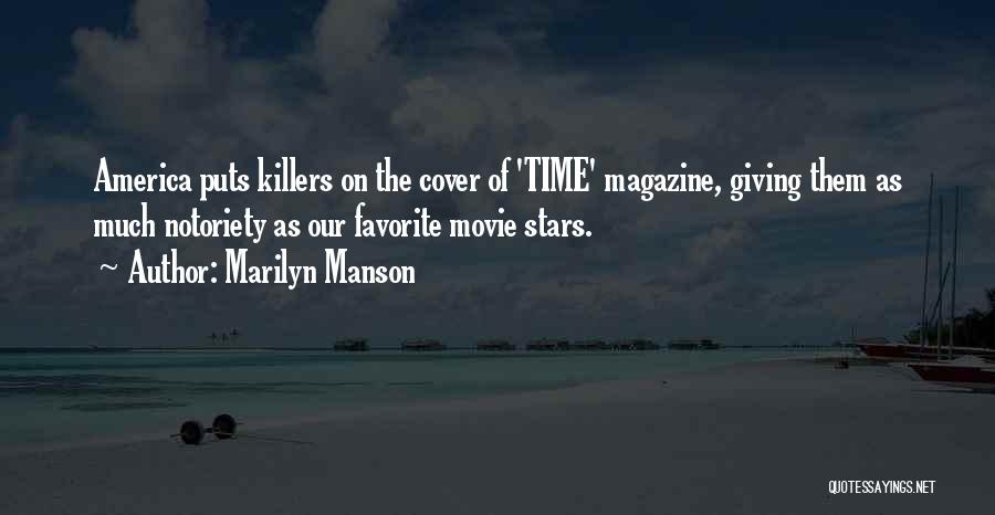 On Time Movie Quotes By Marilyn Manson