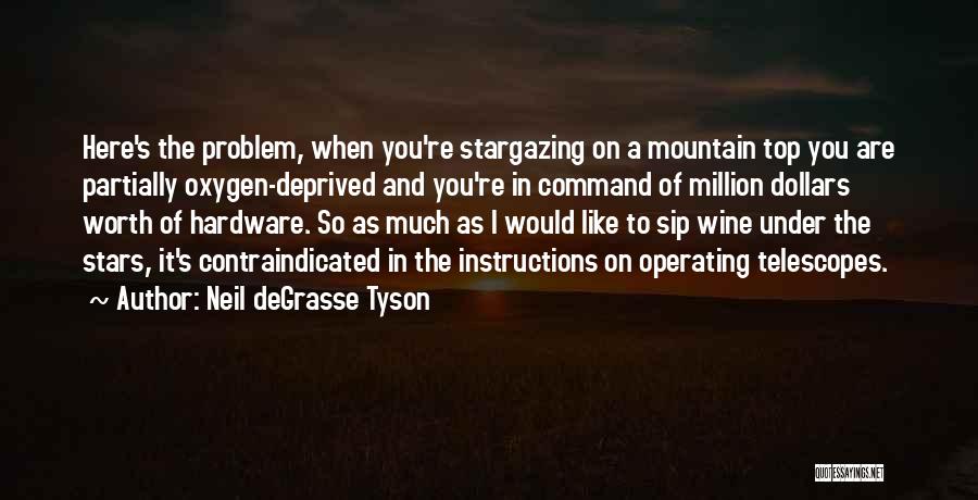 On Top Of Mountain Quotes By Neil DeGrasse Tyson