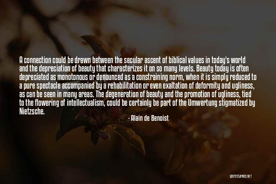 On Ugliness Quotes By Alain De Benoist