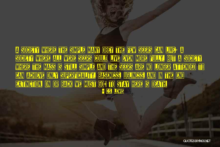 On Ugliness Quotes By C.S. Lewis