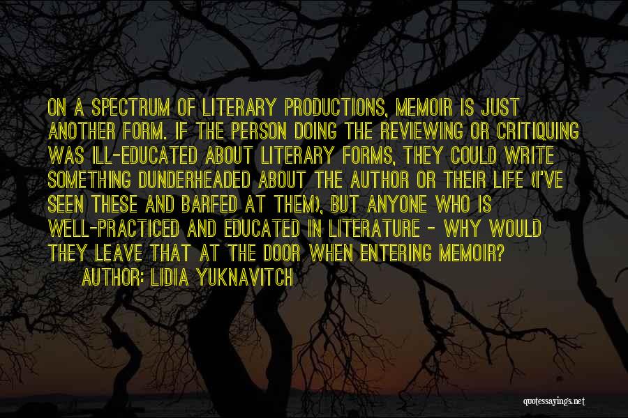 On Writing Well Quotes By Lidia Yuknavitch