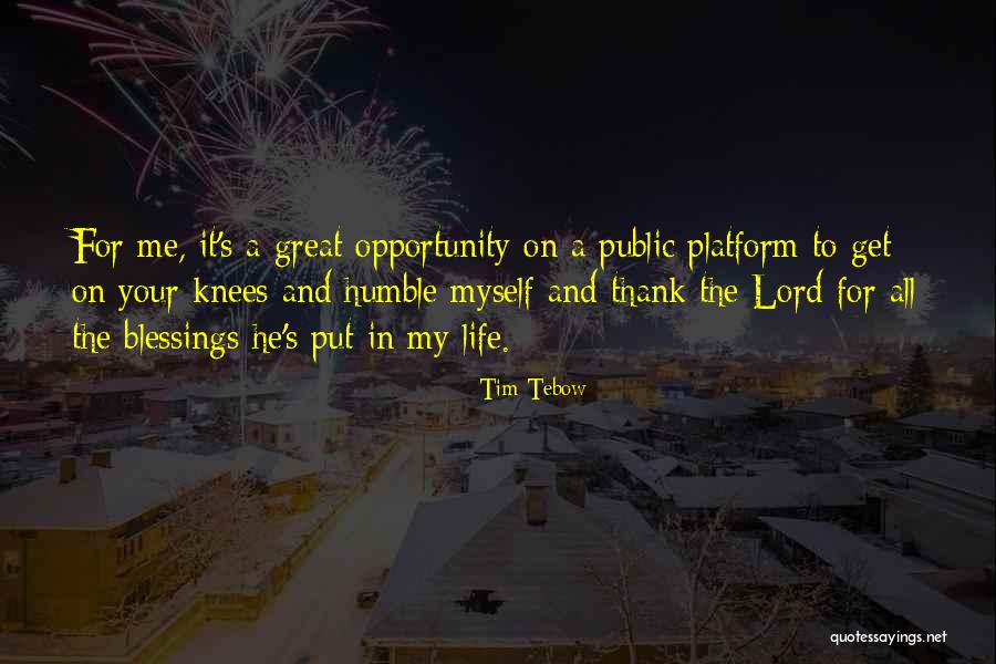 On Your Knees Quotes By Tim Tebow On Your Knees Quotes By Tim Tebow